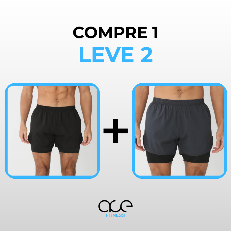 Shorts Ace Essential - Compre 1 e Leve 2
