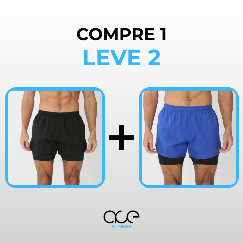 Shorts Ace Essential - Compre 1 e Leve 2