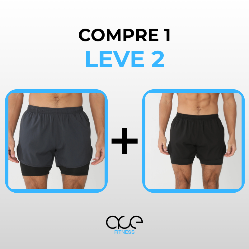 Shorts Ace Essential - Compre 1 e Leve 2
