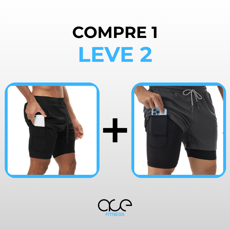 Shorts Ace Dynamic - Compre 1 Leve 2