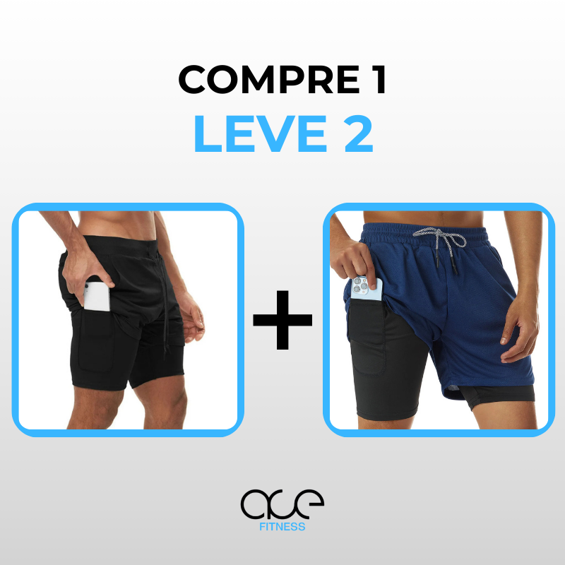 Shorts Ace Dynamic - Compre 1 Leve 2