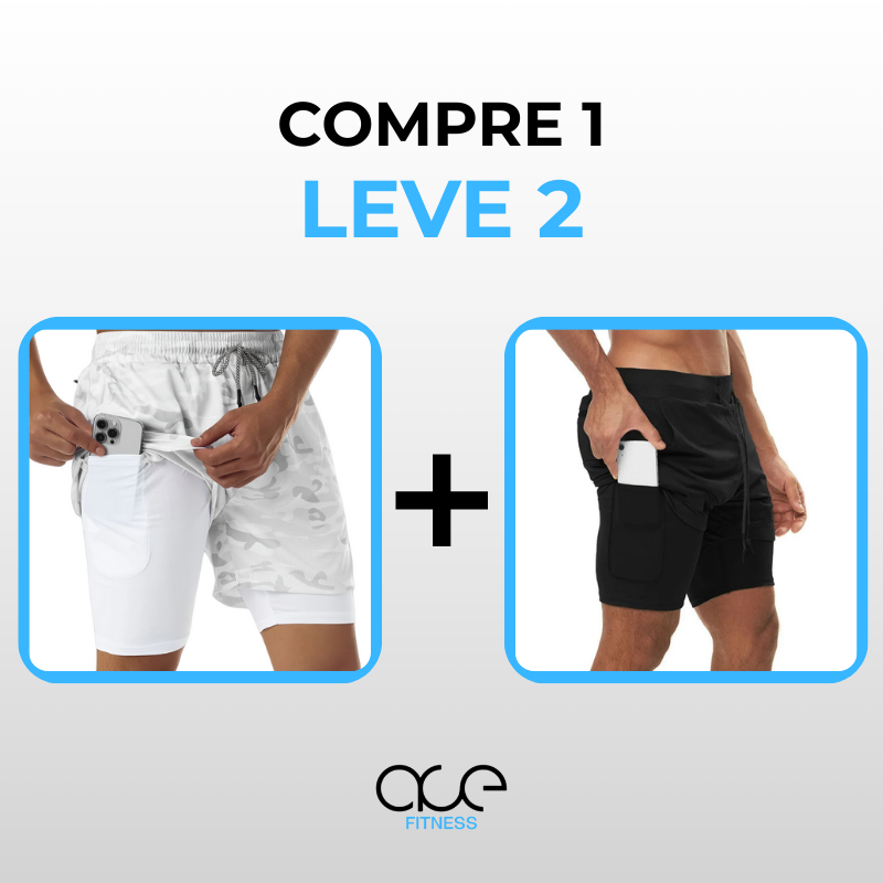 Shorts Ace Dynamic - Compre 1 Leve 2