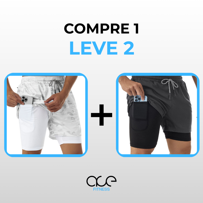 Shorts Ace Dynamic - Compre 1 Leve 2