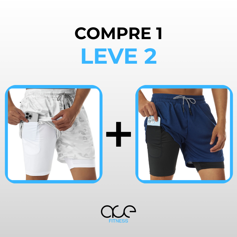 Shorts Ace Dynamic - Compre 1 Leve 2