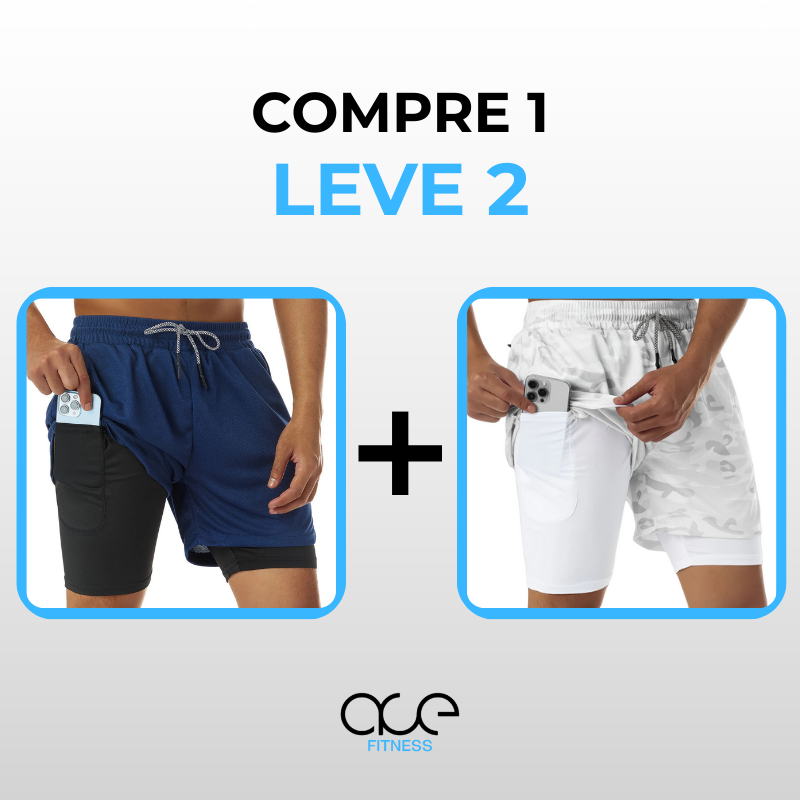 Shorts Ace Dynamic - Compre 1 Leve 2