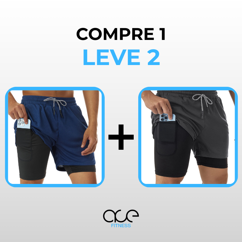 Shorts Ace Dynamic - Compre 1 Leve 2