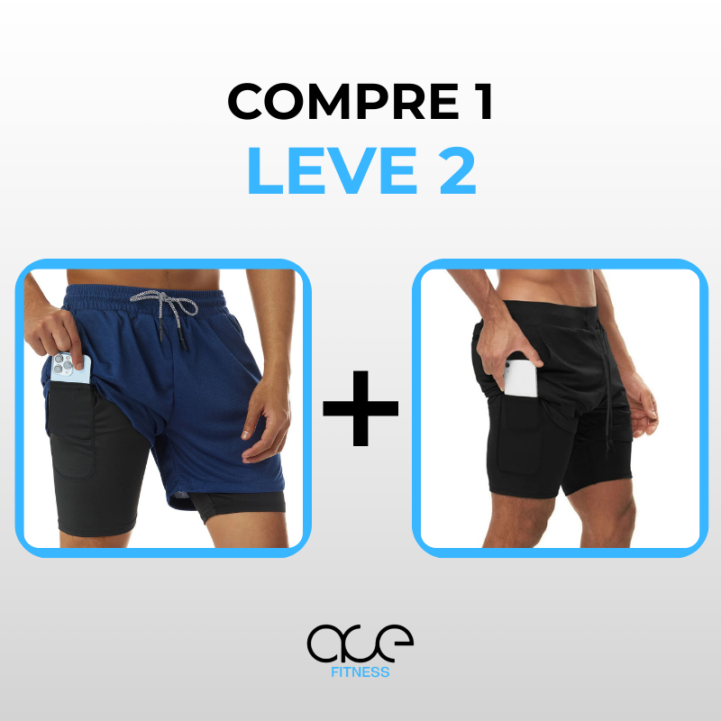 Shorts Ace Dynamic - Compre 1 Leve 2
