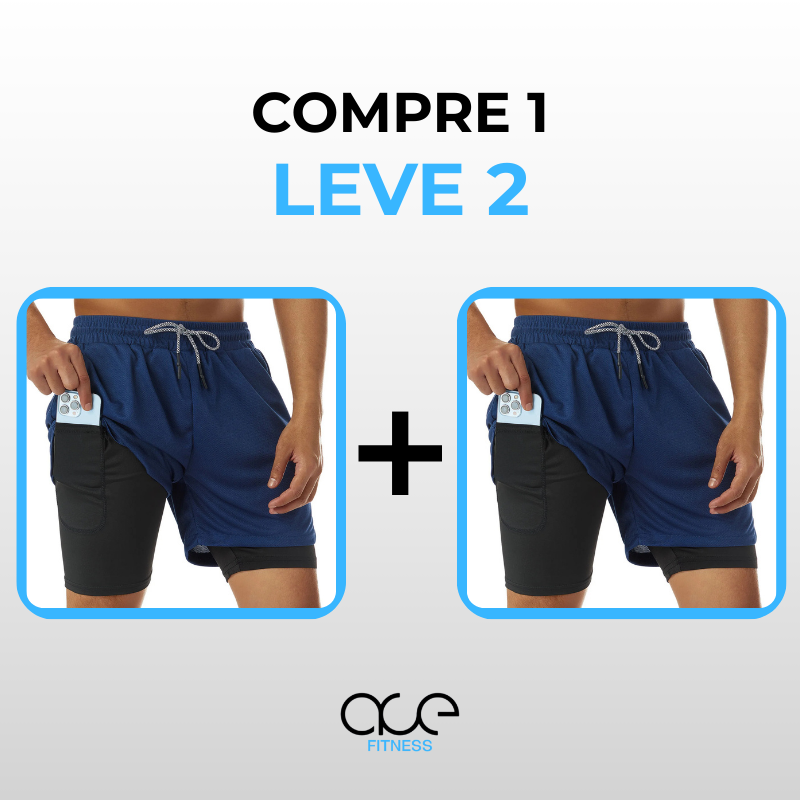 Shorts Ace Dynamic - Compre 1 Leve 2