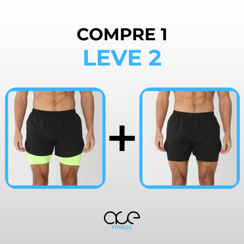 Shorts Ace Essential - Compre 1 e Leve 2