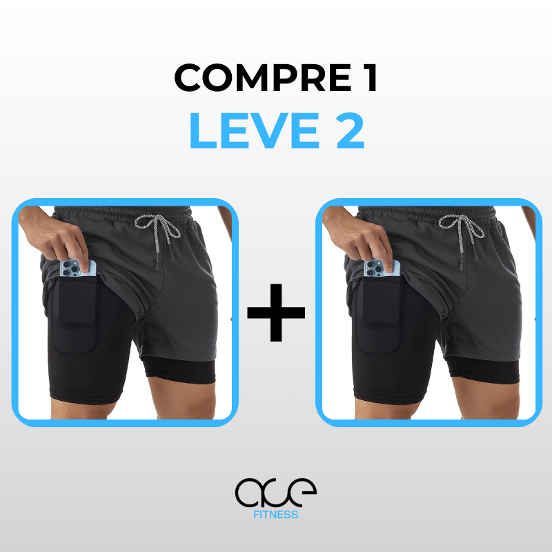 Shorts Ace Dynamic - Compre 1 Leve 2