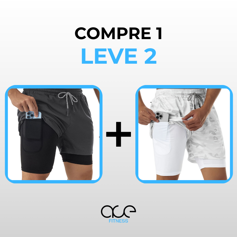 Shorts Ace Dynamic - Compre 1 Leve 2