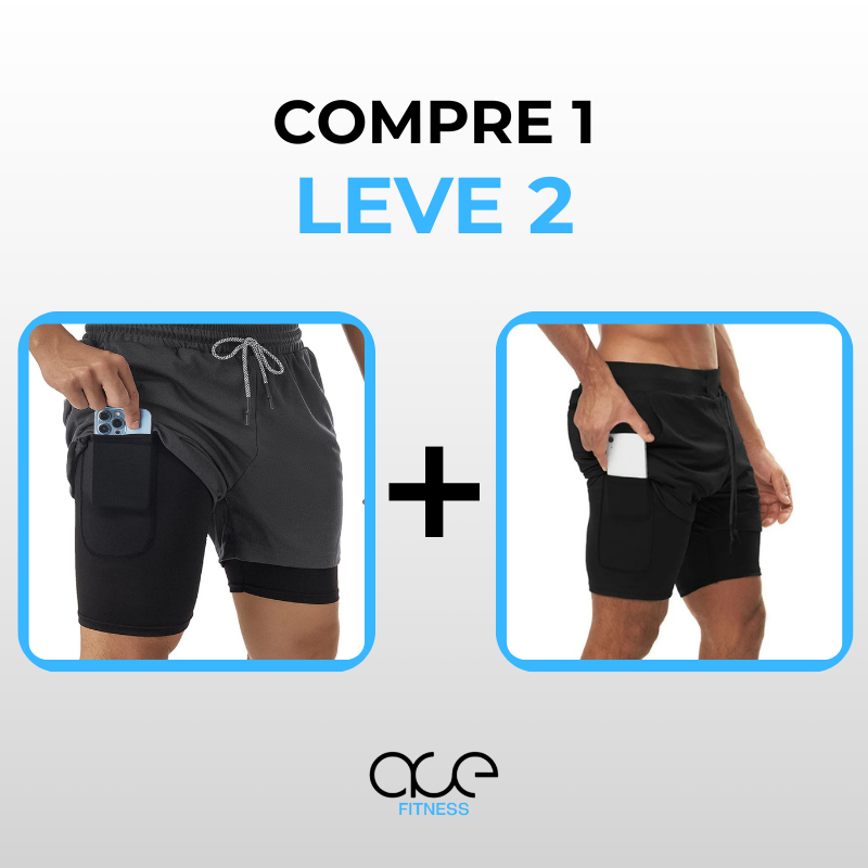 Shorts Ace Dynamic - Compre 1 Leve 2