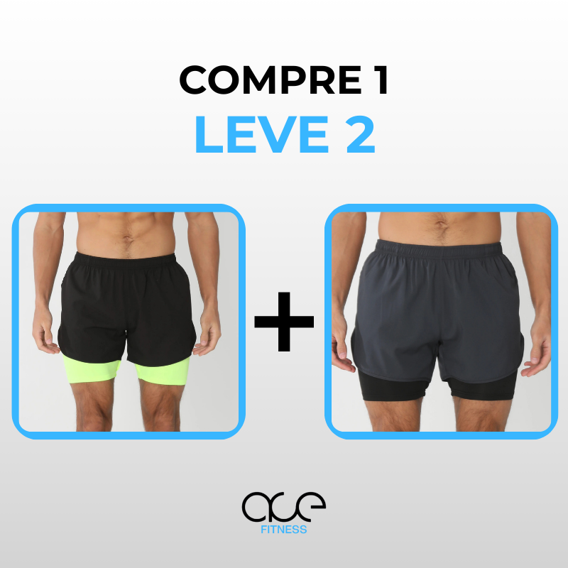 Shorts Ace Essential - Compre 1 e Leve 2