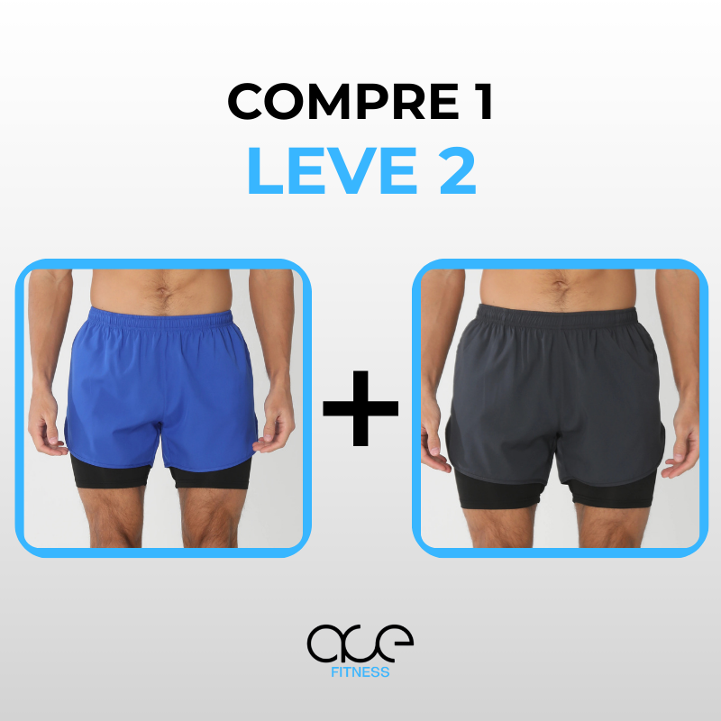 Shorts Ace Essential - Compre 1 e Leve 2