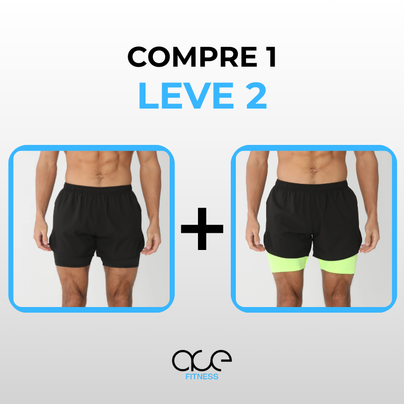 Shorts Ace Essential - Compre 1 e Leve 2