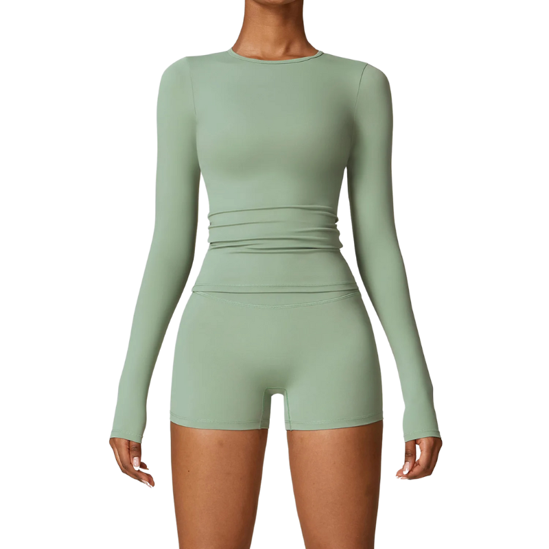 Conjunto Ace Manga Longa + Shorts